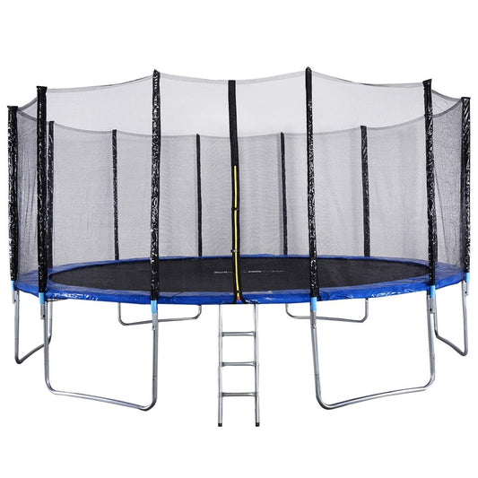 Sports Garden Trampoline For Kids & Adults with Safety Enclosure 16-Feet