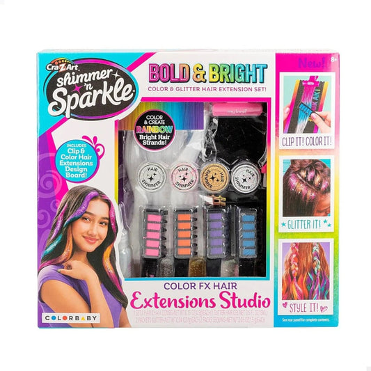 Shimmer N Sparkle Color FX Hair Extension Studio (SNS-65594)