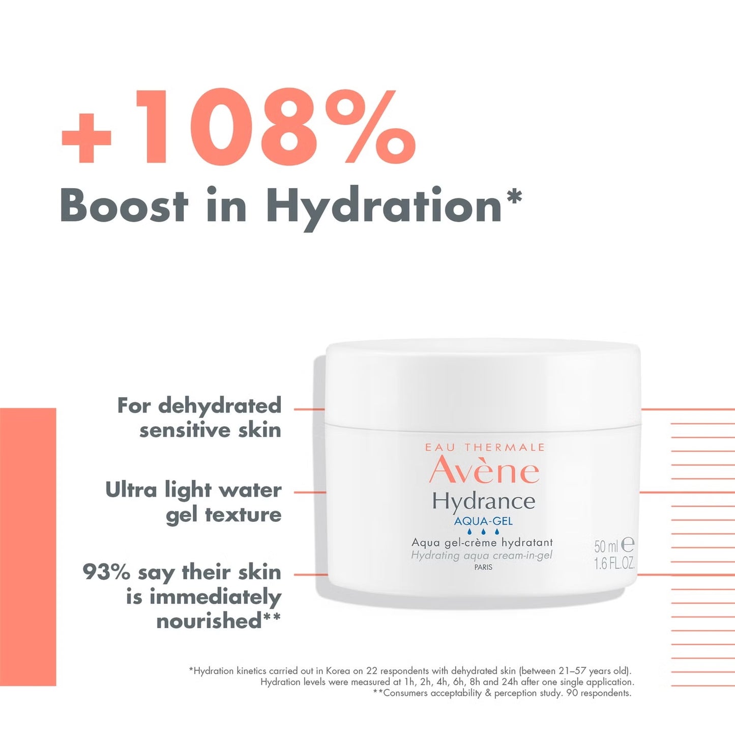 Avene Hydrance Aqua-Gel Hydrating 50ml