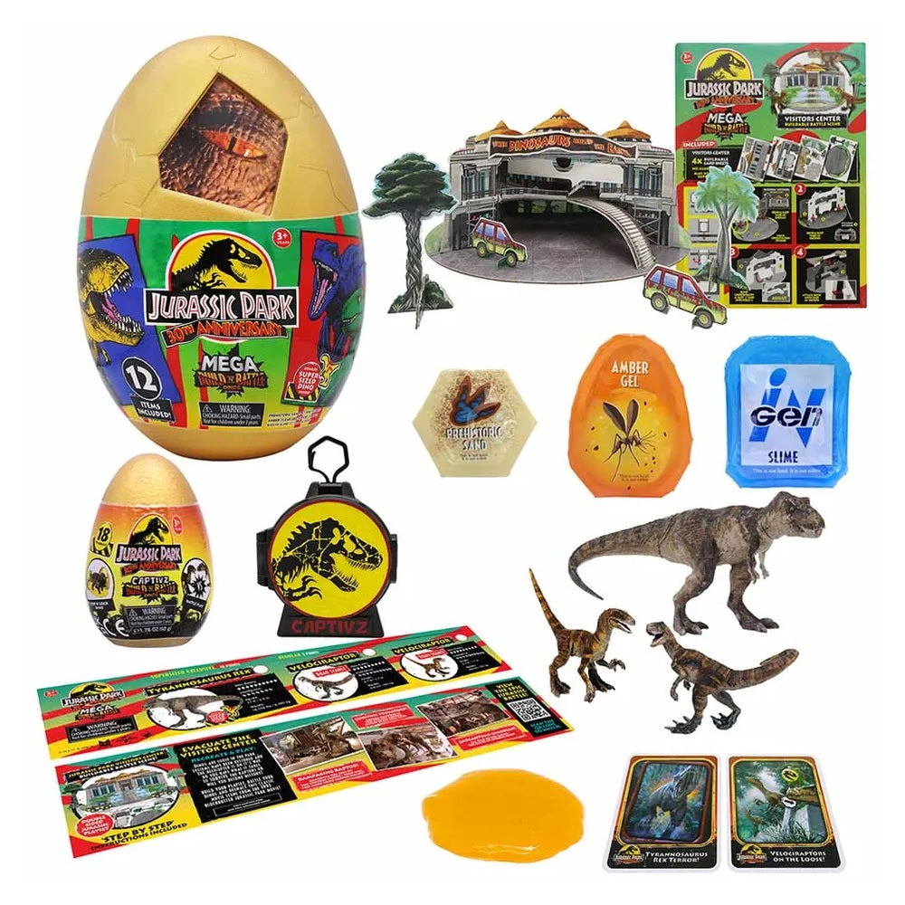 Jurassic Park Captivz 30h Anniversary Mega Egg