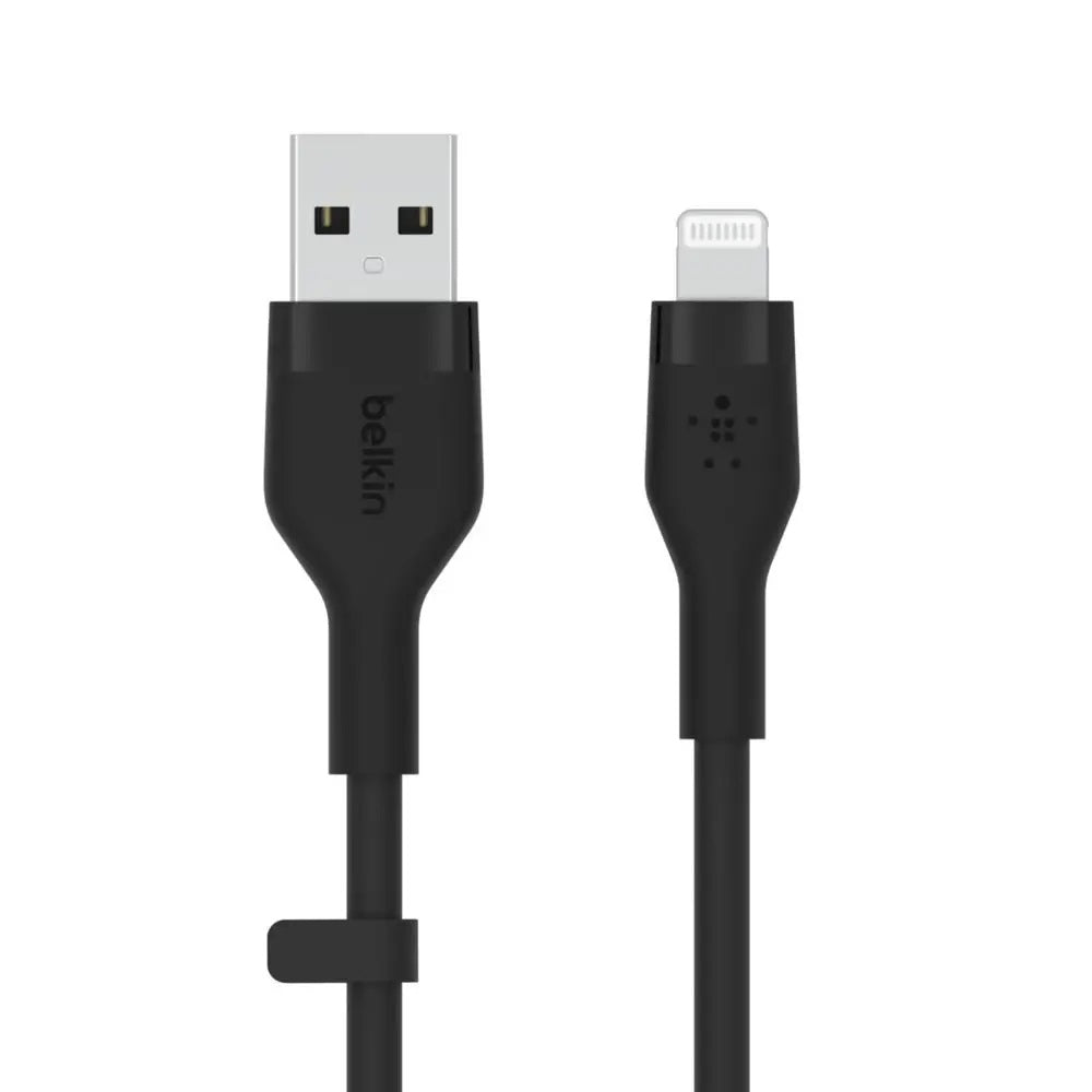 Belkin Boost Charge Flex USB-A Cable with Lightning Connector 1M, Black