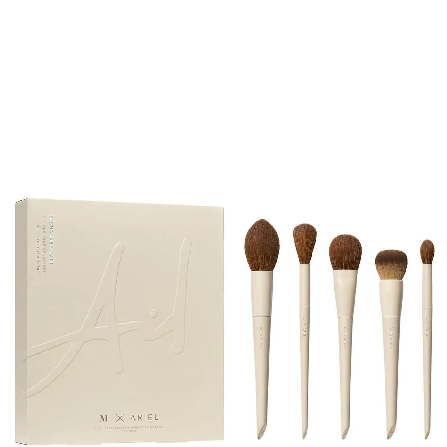 Morphe X Ariel Signature Face 5 Piece Face Brush Set