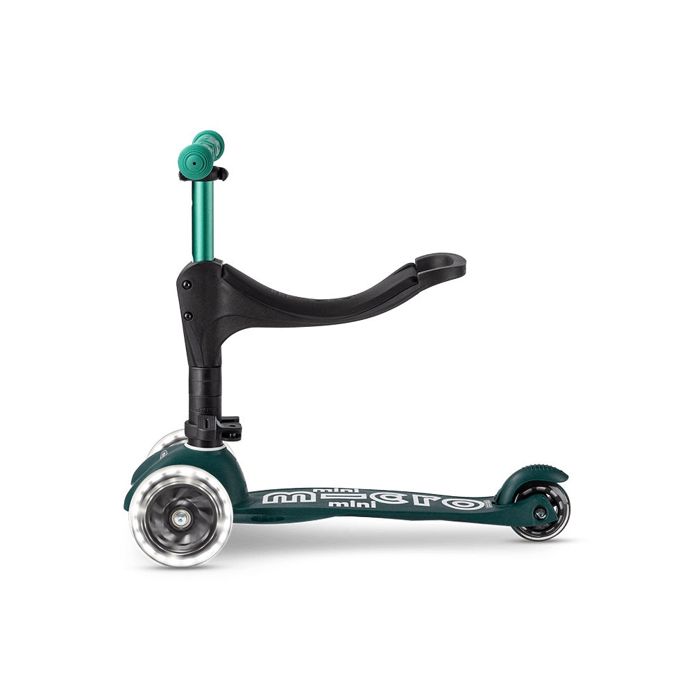 Micro - Mini 3-in-1 Deluxe Eco LED Scooter - Green