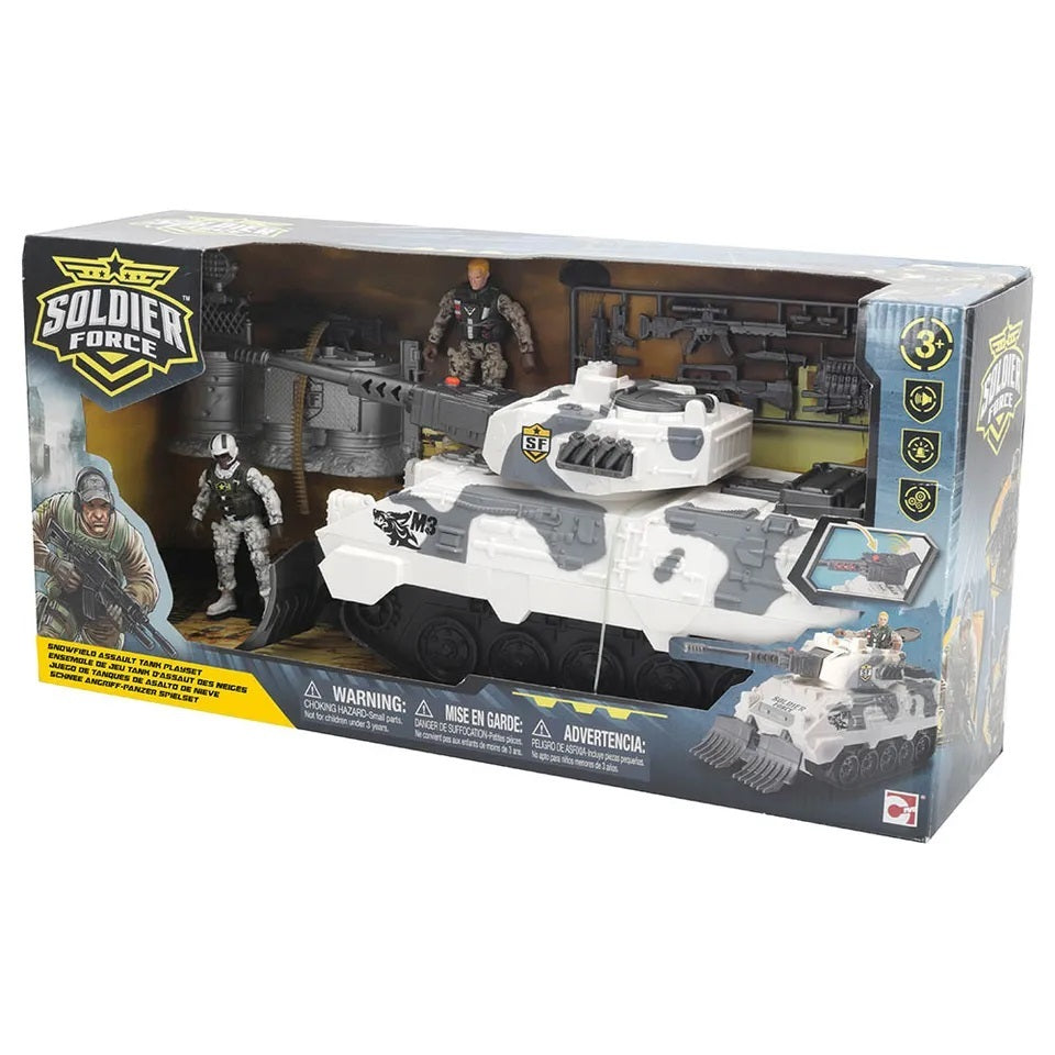 Chapmei Snowfield Assault Tank Playset