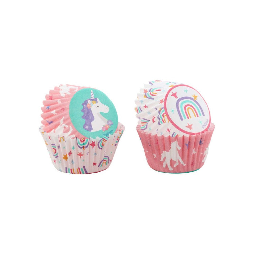 Wilton Unicorn and Rainbow Mini Baking Cups, Set of 100
