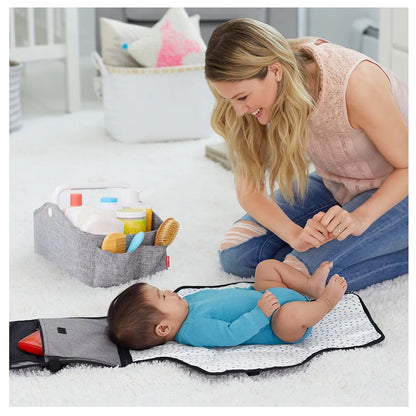 Skip Hop - Light Up Diaper Caddy - Grey