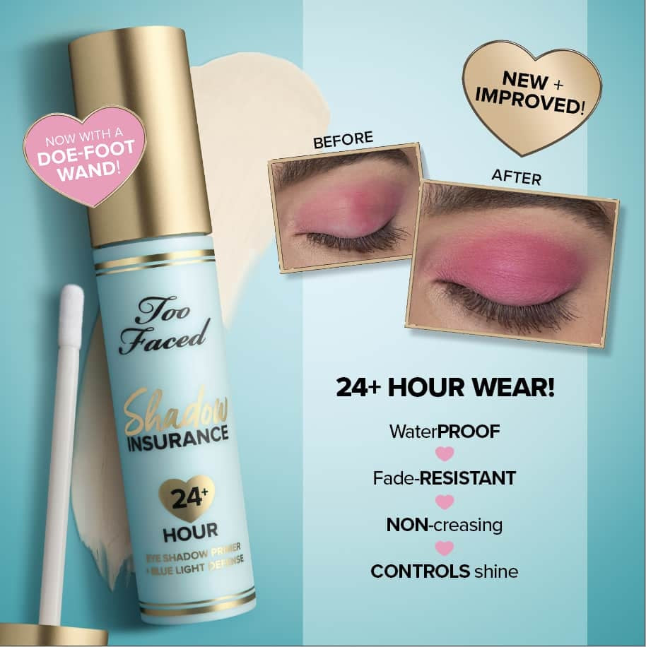 Too Faced Shadow Insurance 24-hour Eyeshadow Primer