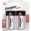D2 Energizer 2pc Battery