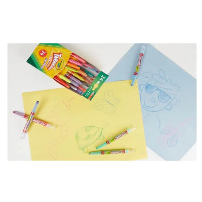 Crayola 24 ct. Twistables Fun Effects Crayons