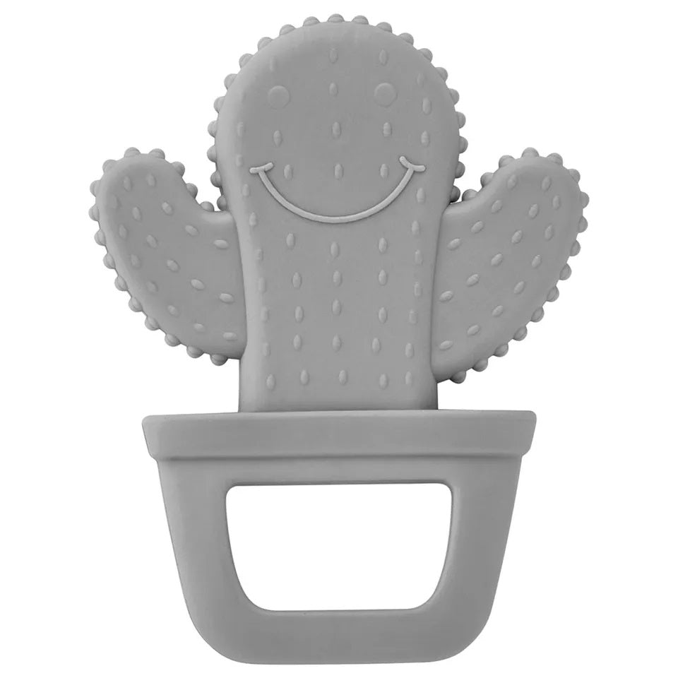 Babyjem Cactus Teether - Grey