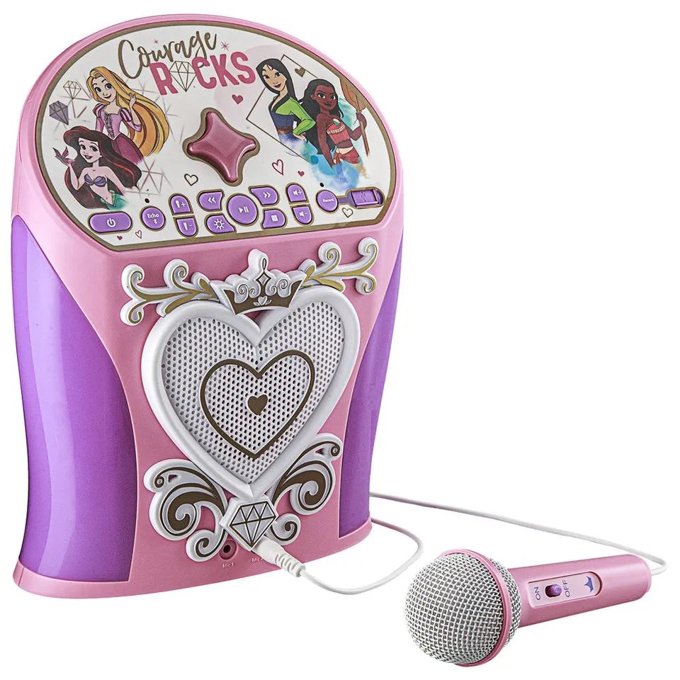 KIDdesigns - Disney Princess - Bluetooth Mp3 Karaoke With Microphone