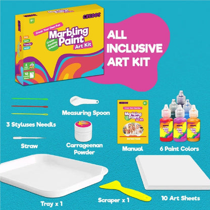 Creoos Marbling Paint Arts and Crafts Kits