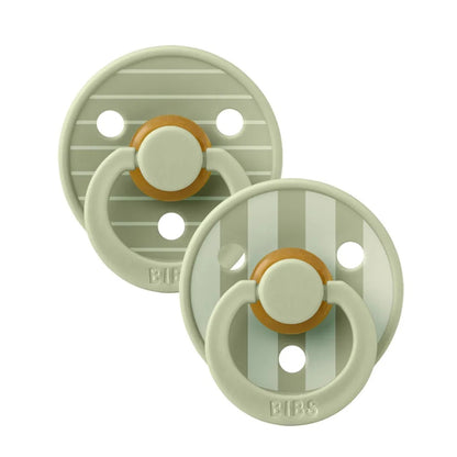 Bibs - Studio Colour Pacifier - Sage Mix - Size 1 - 2pcs