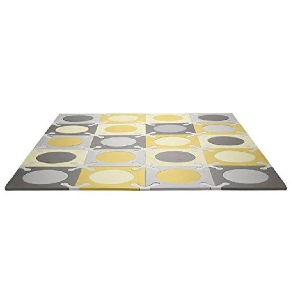 Skip Hop - Playspot Geo Floor Tiles - Gold & Grey