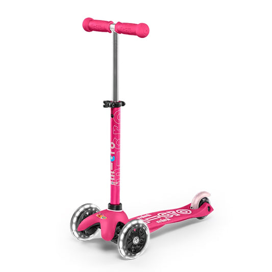 Mini Micro - Deluxe Scooter LED - Pink