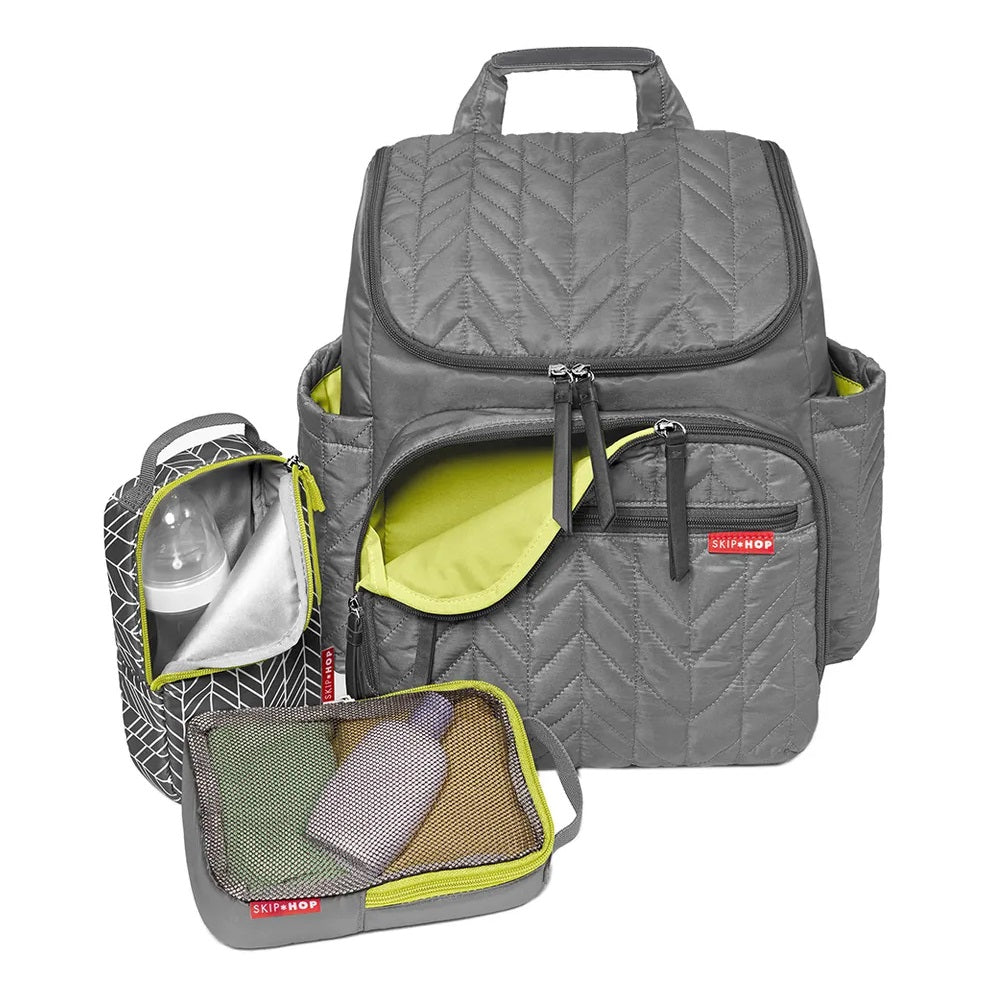 SkipHop - Forma Diaper Backpack - Grey