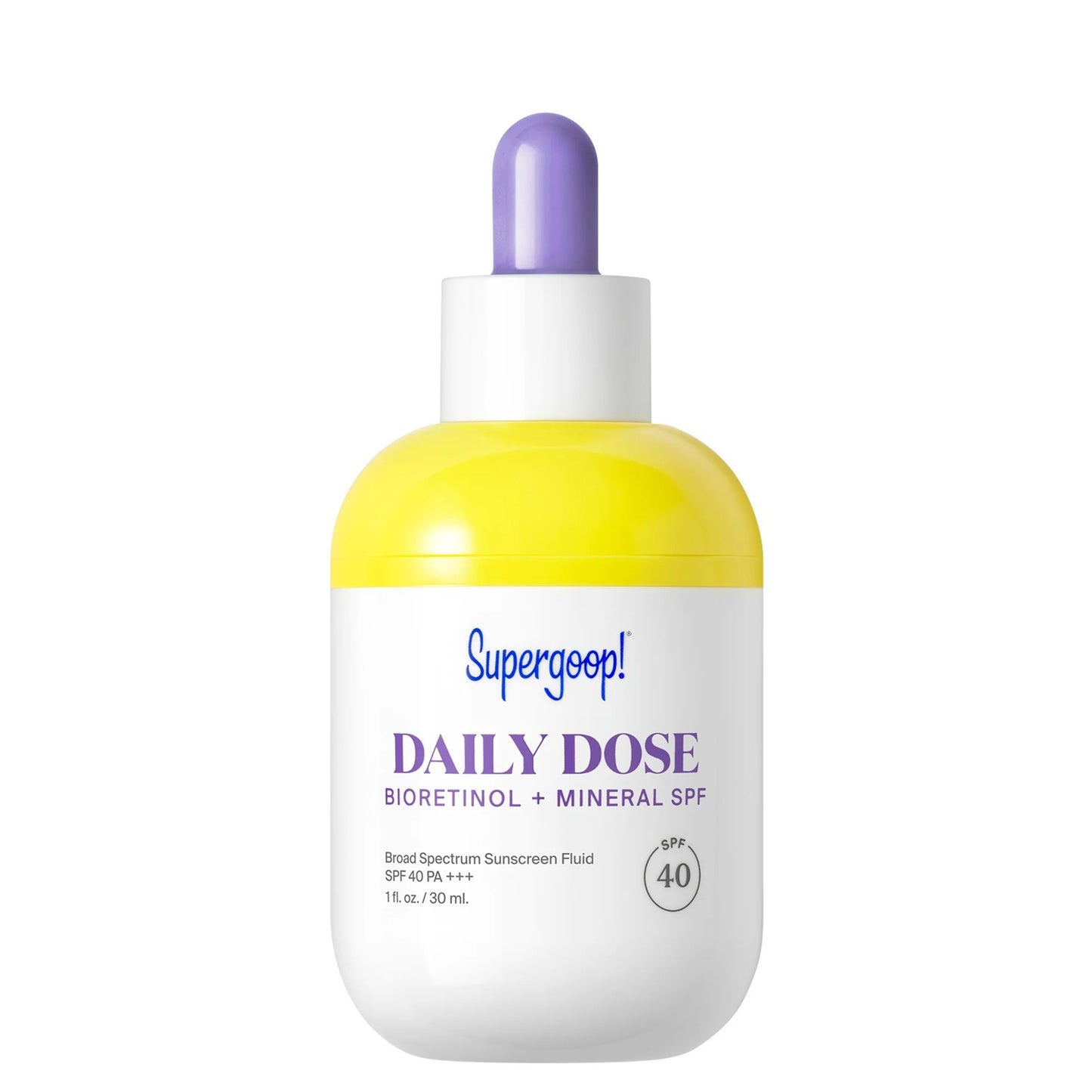 Supergoop! Daily Dose Bioretinol + Mineral SPF 40 30ml