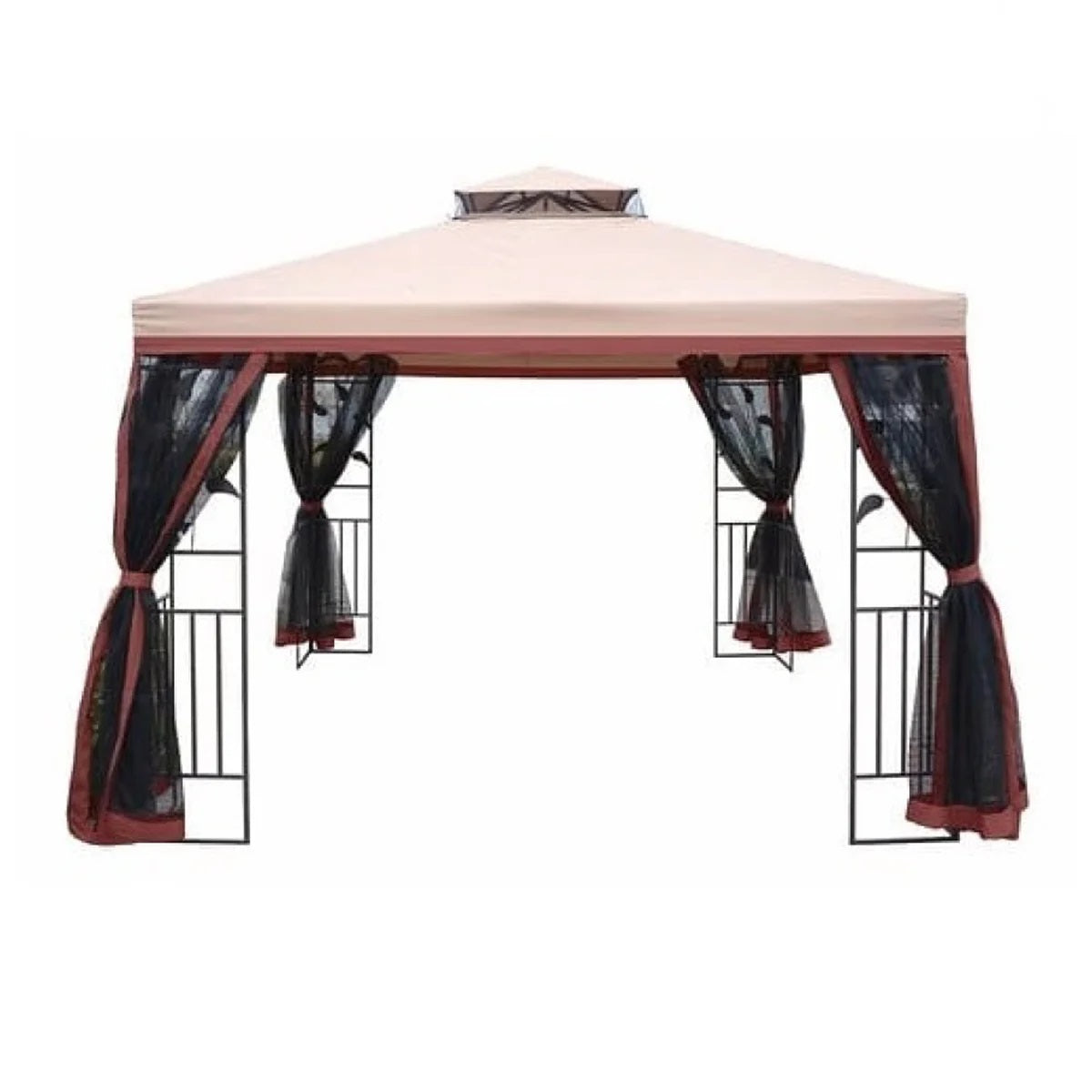 Duel Color Steel Gazebo 3x3