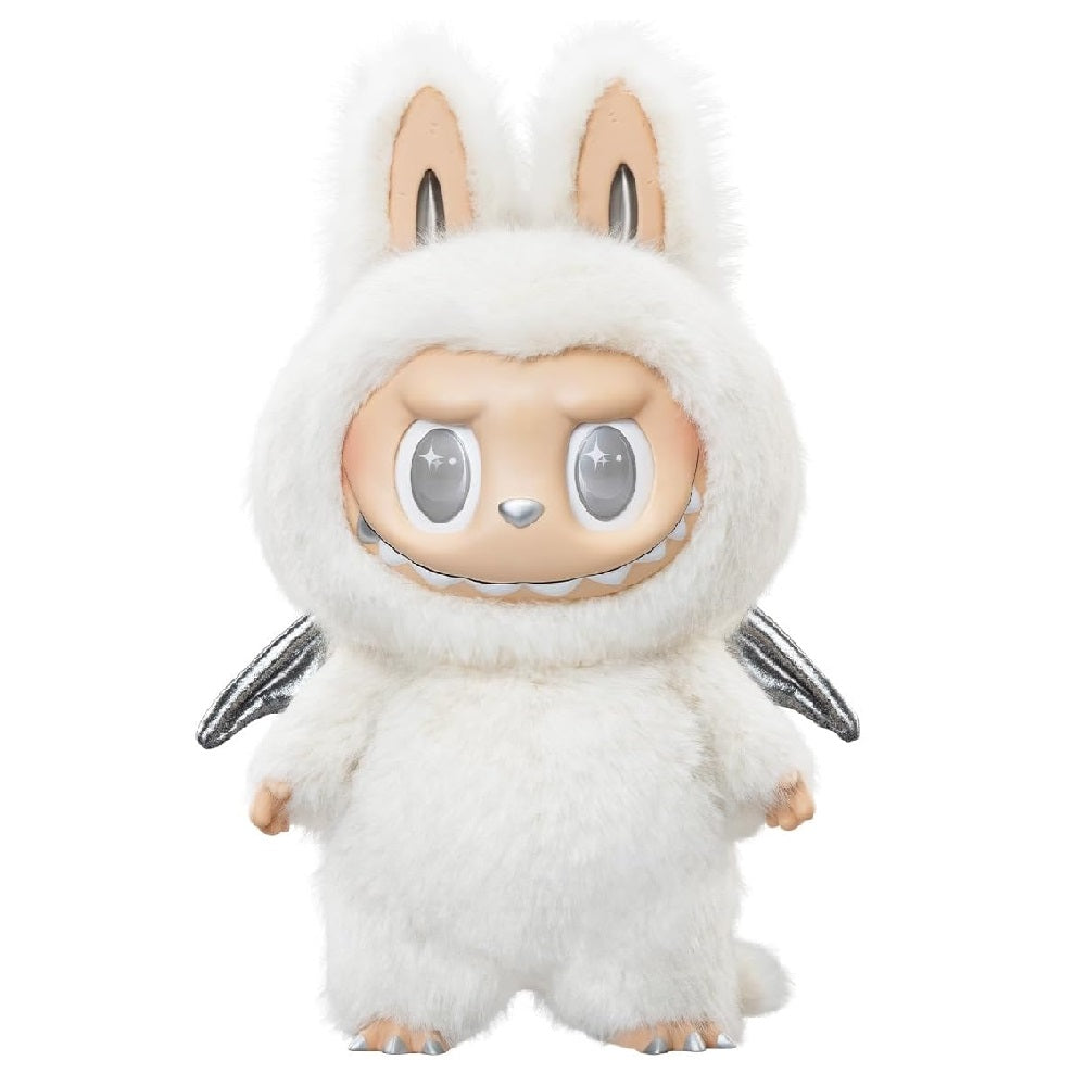 Pop Mart Vinyl Plush Doll - The Monster Labubu Angel In Clouds Figure