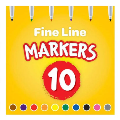 Crayola Classic Fine Line Color Max Markers 10ct
