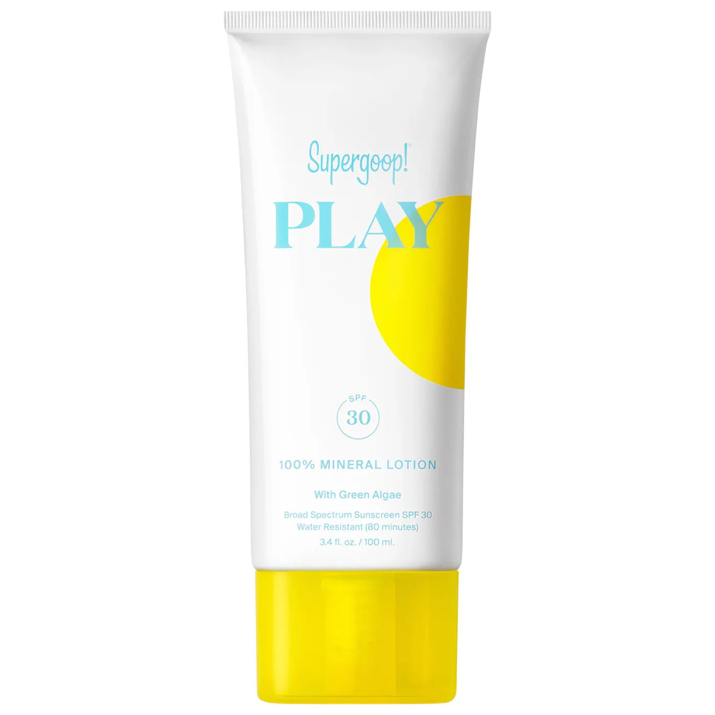 Supergoop! PLAY 100% Mineral Lotion SPF 30 with Green Algae 100ml