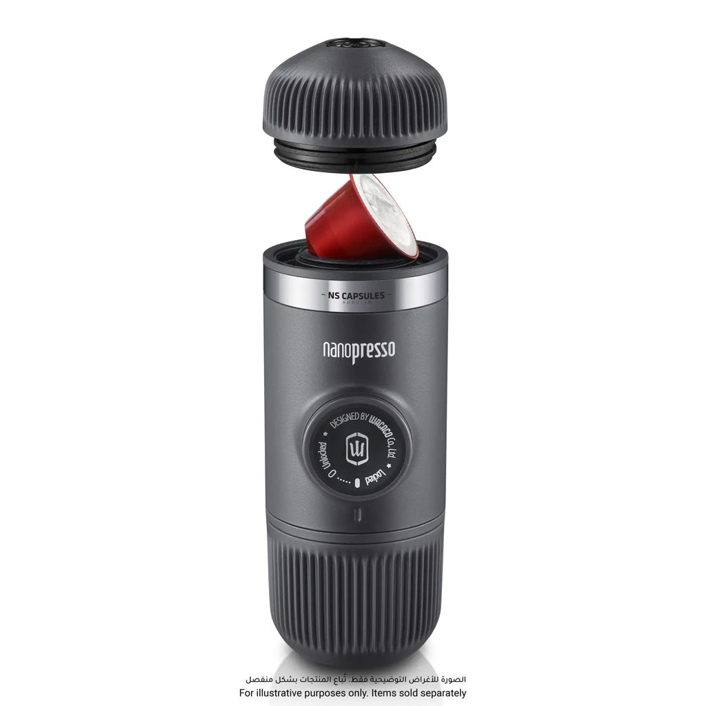 Wacaco Nanopresso Portable Espresso Maker (80 ml) + NS Adaptor