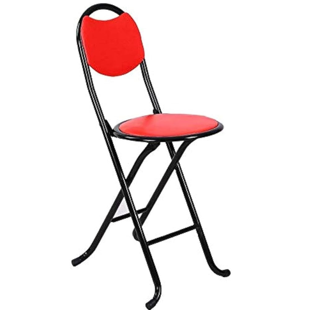 Foldable Pu Prayer Chair - Red