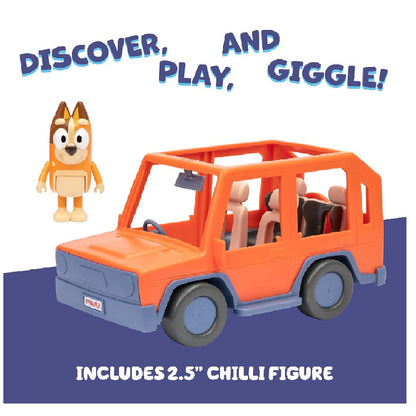 Bluey Heeler Family Road Trip 4WD Vehicle