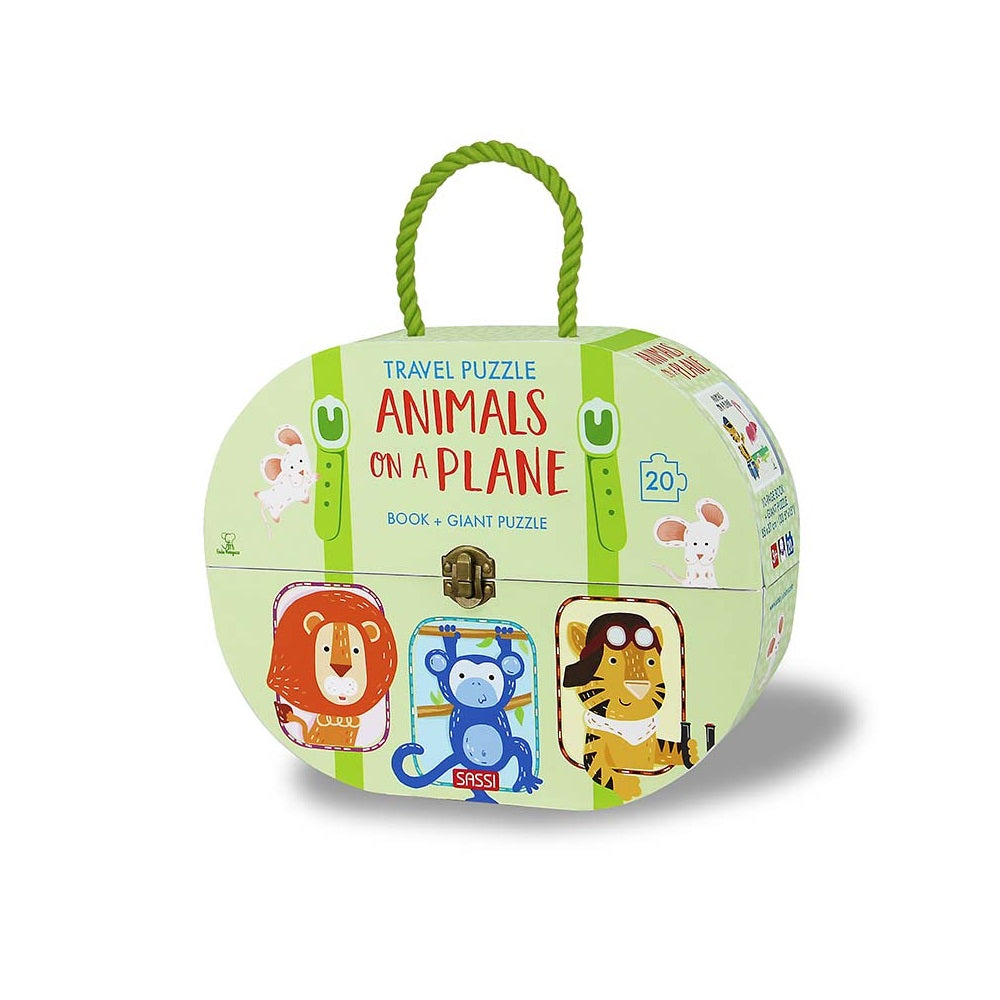 Sassi - Travel Puzzle Animals On A Plane