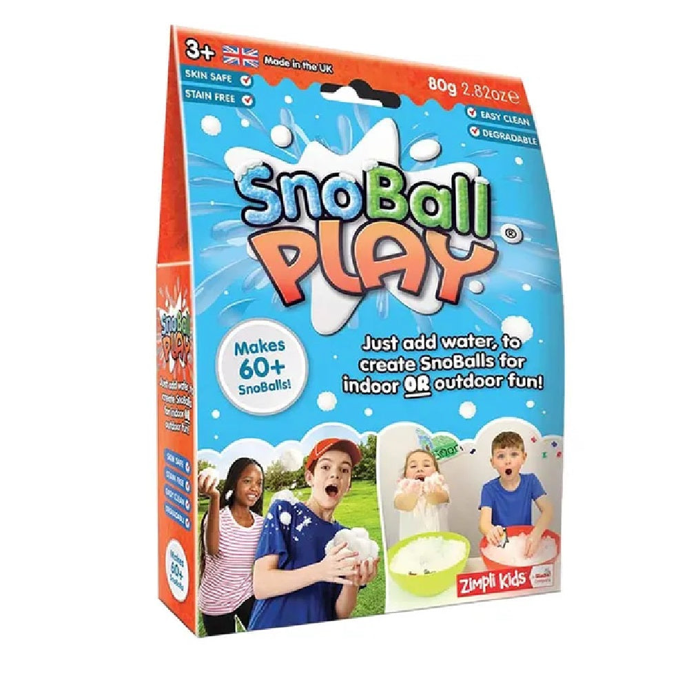 Zimpli Kids Snoball Battle Pack 4 Use Pack - 80G Snow Baff