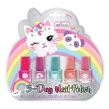 Hot Focus Caticorn 5-Day Nail Polish Cosmetic Set