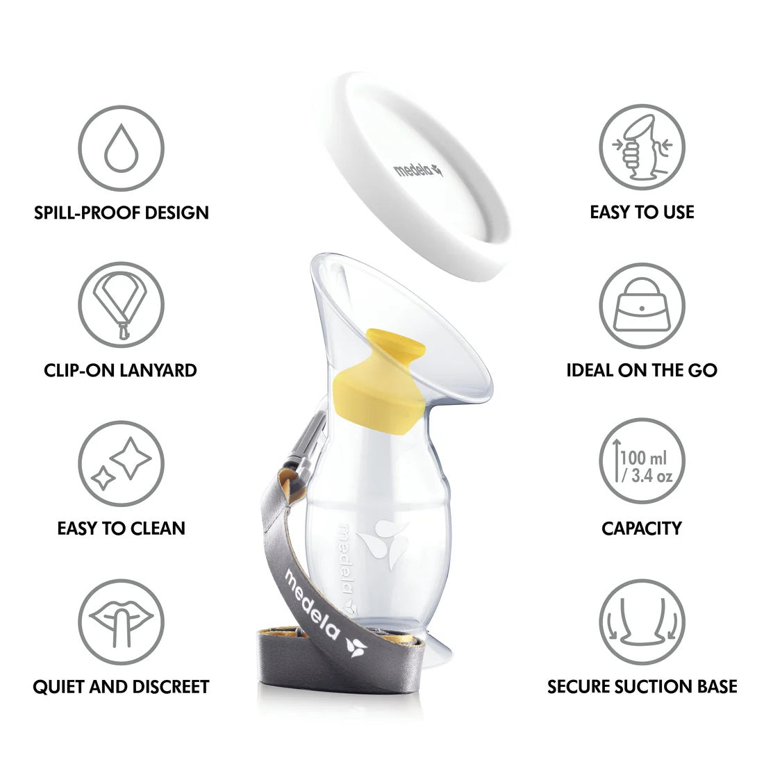 Medela Silicone  Breast Milk Collector