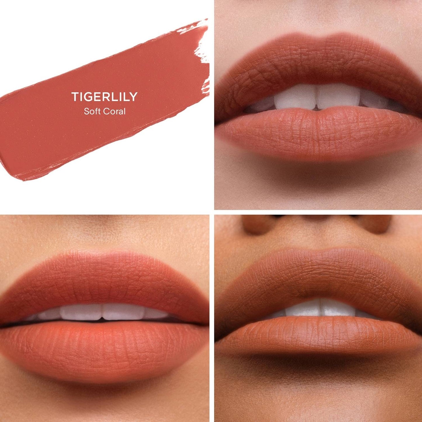 Hourglass Unlocked Soft Matte Lipstick 4g - Tigerlily 354