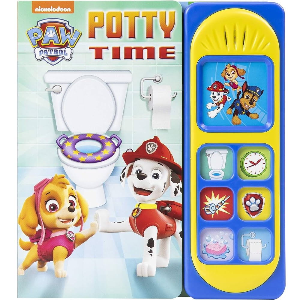 Little Sound Book Paw Patrol Potty Time Book