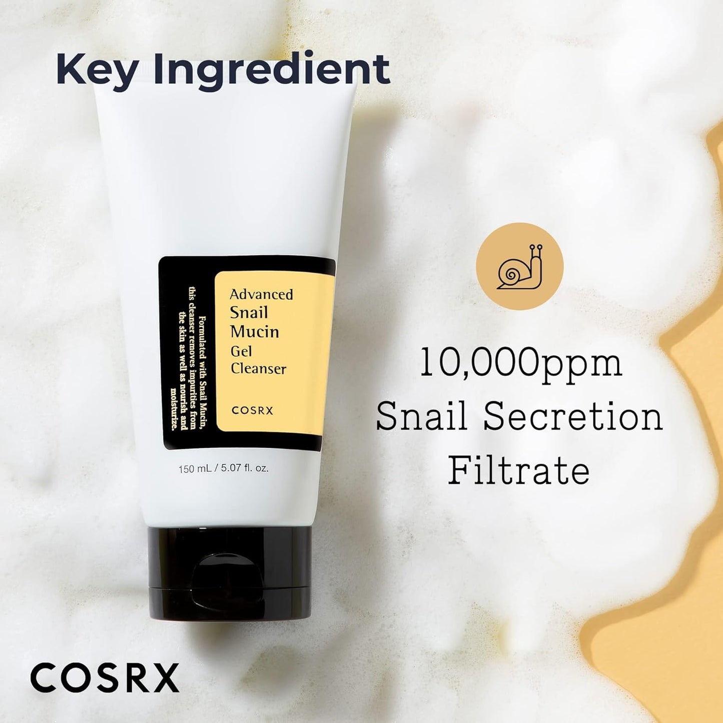 COSRX Advanced Snail Mucin Gel Cleanser 150ml