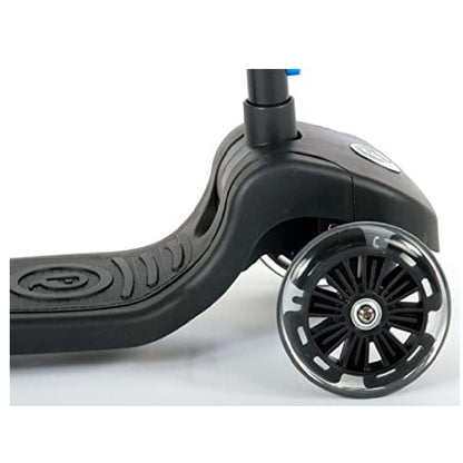 Qplay Future Foldable 3 Wheel Scooter - Blue