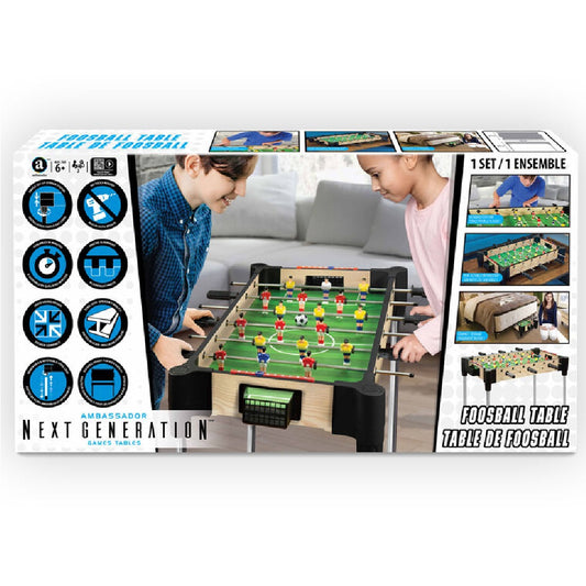 Ambassador 27" (68.5Cm) Wood Tabletop Football (Foosball/Soccer) With Legs)