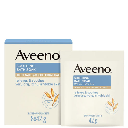 Aveeno Soothing Bath Soak 8 x 42g