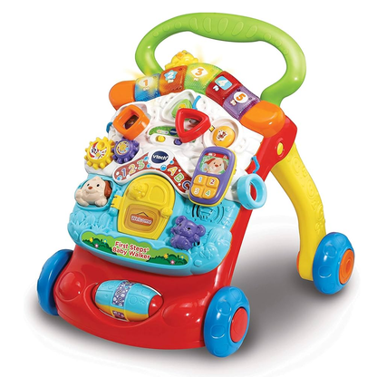 VTech First Steps Baby Walker (Green & Red)