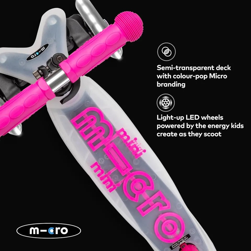 Micro - Mini Deluxe Flux LED - Neon Pink