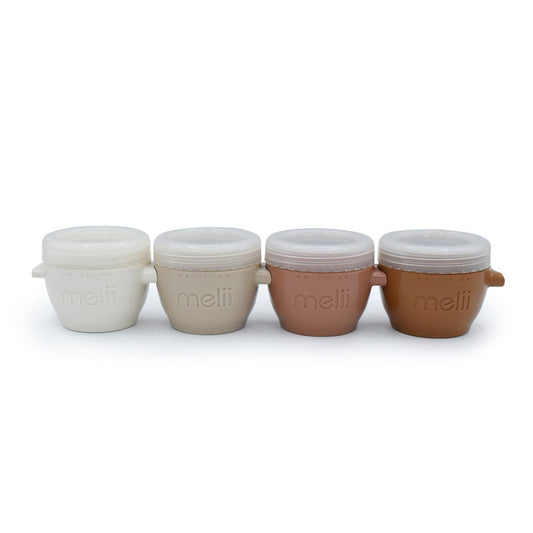 Melii - Snap & Go pods 4oz 4pcs - Neutrals