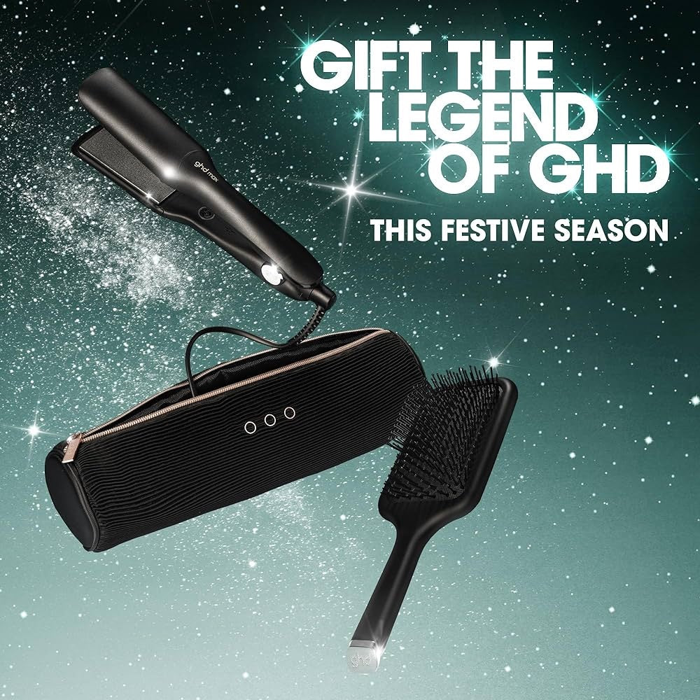 GHD Max Hair Straightener Festive Gift Set