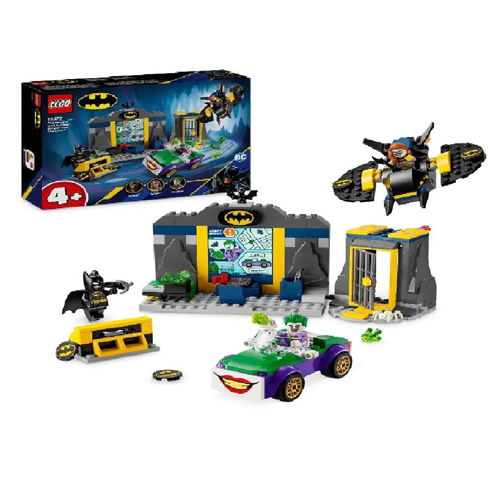 LEGO DC Batman The Batcave with Batman, Batgirl & The Joker 76272 - 184 Pieces