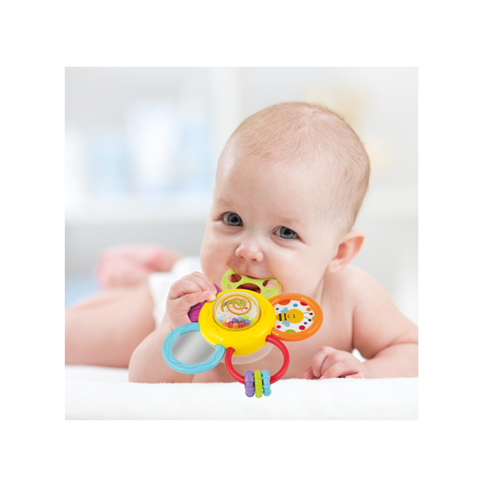 Winfun DAISY SPIN RATTE N TEETHER