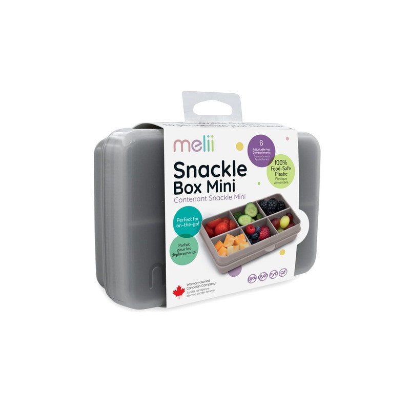 Melii - Snackle Box Mini 4 oz - Grey