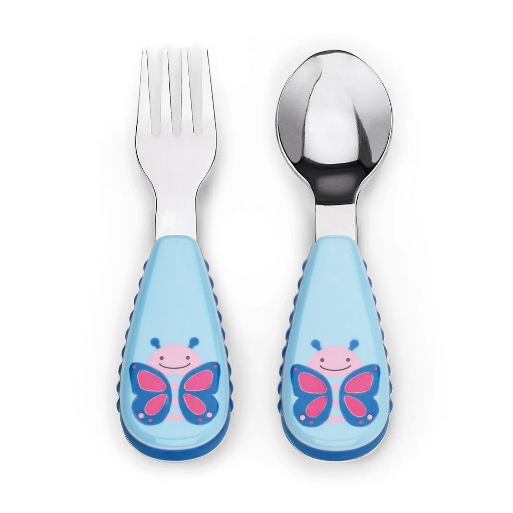 Skip Hop - Zootensils Fork & Spoon - Butterfly