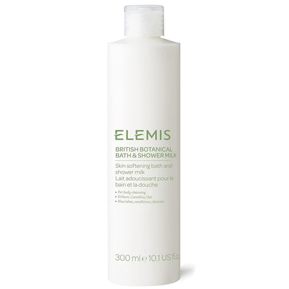 ELEMIS British Botanicals Bath & Shower Milk 300ml - Unboxed Edition