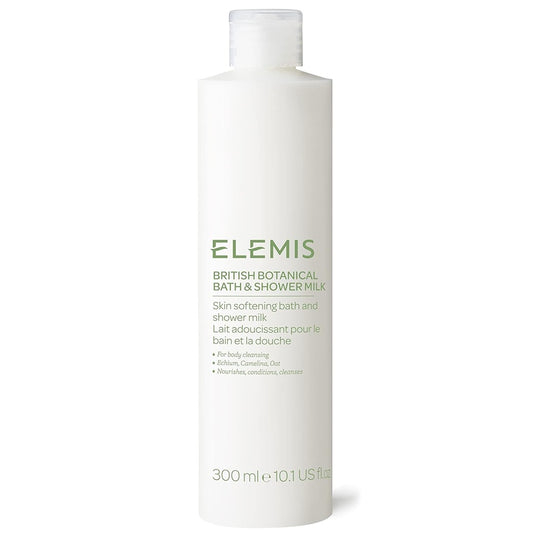 ELEMIS British Botanicals Bath & Shower Milk 300ml - Unboxed Edition