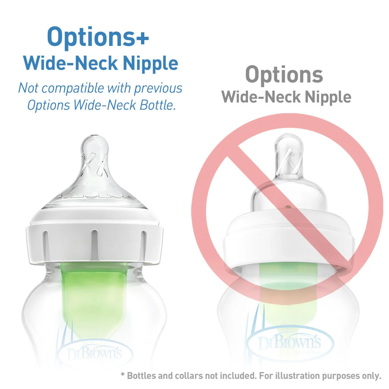 Dr. Brown's Options+ Level 4 Wide Neck Nipple