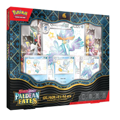 Pokemon Scarlet and Violet Paldean Fates EX Premium Collection Pack Set